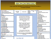 Tablet Screenshot of mondoreiki.com